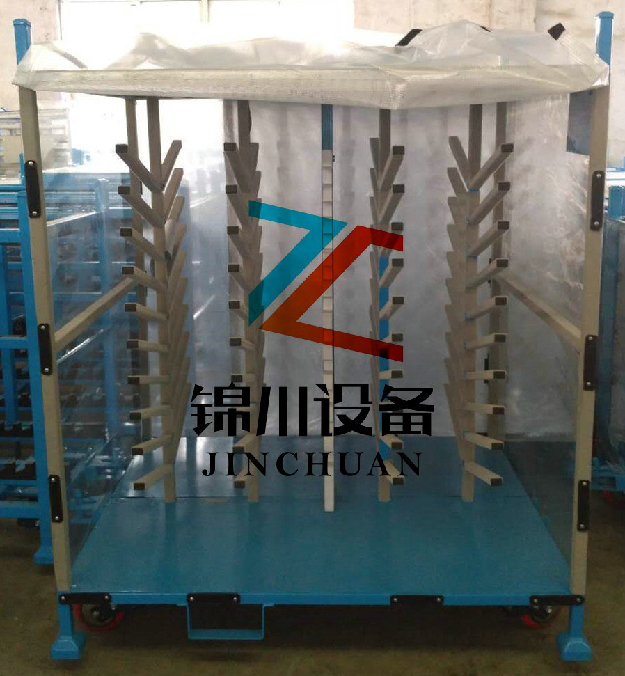 汽車配件周轉(zhuǎn)車-后音箱飾板總成臺車